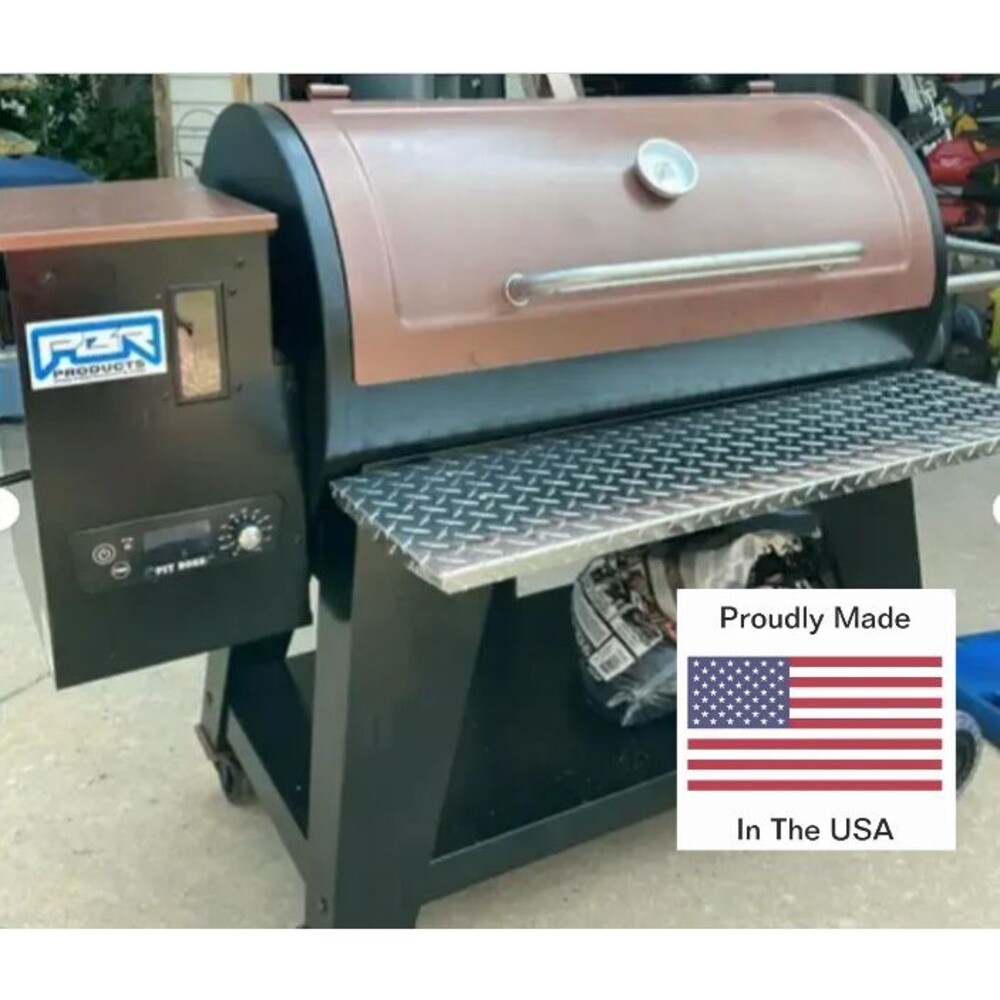 PBR Products Folding Shelf Pit Boss Austin XL 1000 Pellet Grill Shelf SILVER USA
